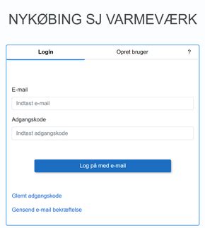 minforsyning frederikshavn|Vælg login